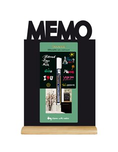 LAVAGNA DA TAVOLO 'MEMO' SILHOUETTE Securit FBT-MEMO