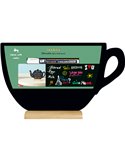 LAVAGNA DA TAVOLO 'TAZZA' SILHOUETTE Securit FBT-CUP