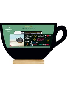 LAVAGNA DA TAVOLO 'TAZZA' SILHOUETTE Securit FBT-CUP