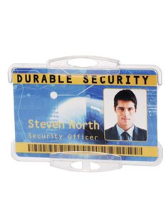 10 PORTANOME 5,4x8,7cm APERTO DURABLE 8918-19 DURABLE PORTABADGE E ACCESSORI 2