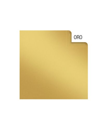 BUSTA 25fogli 50x70cm CARTA VELINA 24gr ORO Rex Sadoch KV205ORO