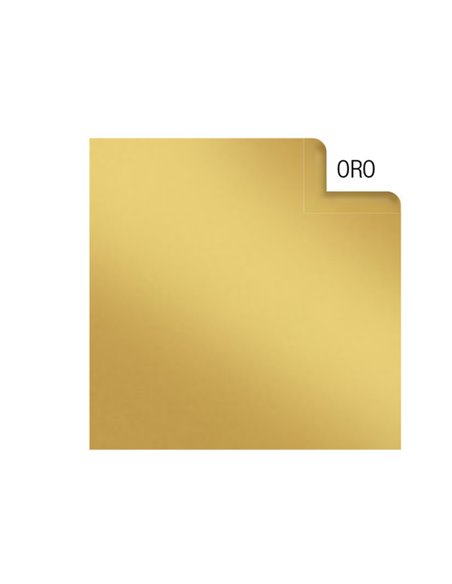BUSTA 25fogli 50x70cm CARTA VELINA 24gr ORO Rex Sadoch KV205ORO