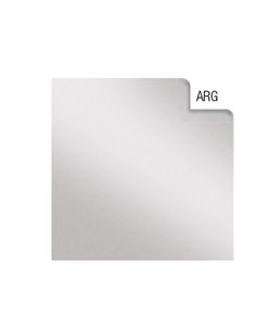 BUSTA 25fogli 50x70cm CARTA VELINA 24gr ARGENTO Rex Sadoch KV205ARG