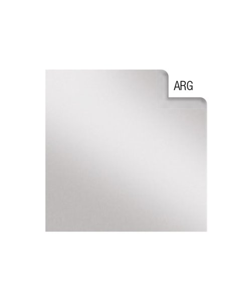 BUSTA 25fogli 50x70cm CARTA VELINA 24gr ARGENTO Rex Sadoch KV205ARG