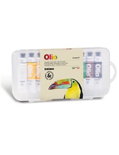 ASTUCCIO 10 COLORI A OLIO 18ml Primo 425TO10P PRIMO PASTELLI A OLIO-CERA