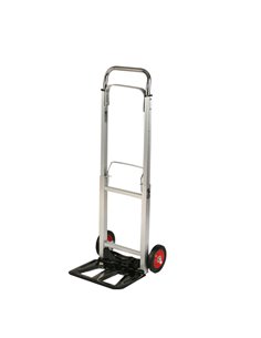 CARRELLO PORTATUTTO IN ALLUMINIO PIEGHEVOLE C/RUOTE portata max 90Kg HT 2101 SERENA GROUP CARRELLI E ROLL CONTAINER