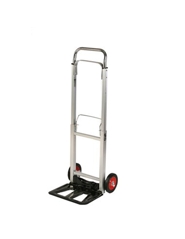 CARRELLO PORTATUTTO IN ALLUMINIO PIEGHEVOLE C/RUOTE portata max 90Kg HT 2101 SERENA GROUP CARRELLI E ROLL CONTAINER