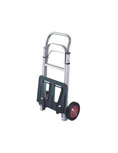 CARRELLO PORTATUTTO IN ALLUMINIO PIEGHEVOLE C/RUOTE portata max 90Kg HT 2101 SERENA GROUP CARRELLI E ROLL CONTAINER 2