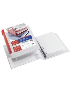Raccoglitore STELVIO TI 80 A4 4Q 22x30cm bianco personalizzabile SEI ROTA 36804101 SEI ROTA RACCOGLITORI PERSONALIZZABILI