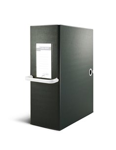 Scatola archivio Big Next 160 nero/bianco 25x35cm dorso 16cm 68101601