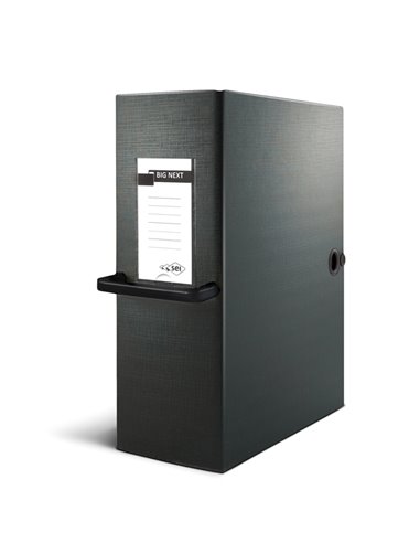 Scatola archivio Big Next 160 nero/nero 25x35cm dorso 16cm 68101610