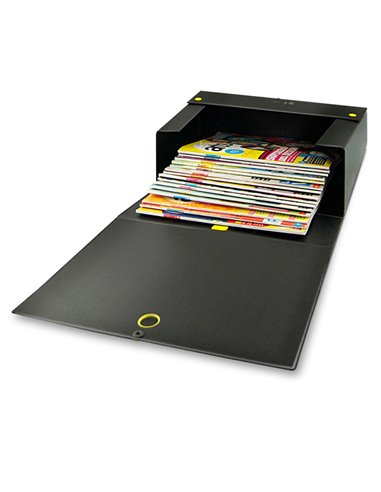 Scatola archivio Big Next 160 nero/rosso 25x35cm dorso 16cm 68101612