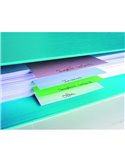 100 SEPARATORI ORIZZONTALI 105x240mm ASSORT in CARTONCINO RICICL. 180gr FOREVER 13495B