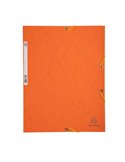 CARTELLA CON ELASTICO 24x32CM ARANCIO CARTONCINO LUSTRE' 425gr 55504E