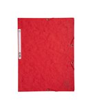 CARTELLA CON ELASTICO 24x32CM ROSSO CARTONCINO LUSTRE' 425gr 55505E