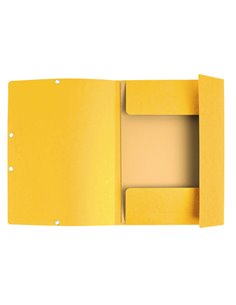 CARTELLA CON ELASTICO 24x32CM GIALLO CARTONCINO LUSTRE' 425gr 55509E EXACOMPTA CARTELLE CON ELASTICO 2