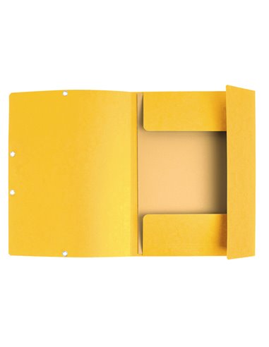 CARTELLA CON ELASTICO 24x32CM GIALLO CARTONCINO LUSTRE' 425gr 55509E EXACOMPTA CARTELLE CON ELASTICO