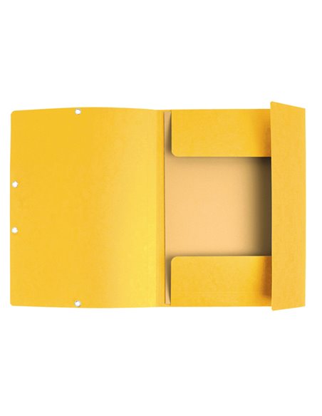 CARTELLA CON ELASTICO 24x32CM GIALLO CARTONCINO LUSTRE' 425gr 55509E EXACOMPTA CARTELLE CON ELASTICO
