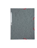 CARTELLA CON ELASTICO 24x32CM GRIGIO CARTONCINO LUSTRE' 425gr 55511E