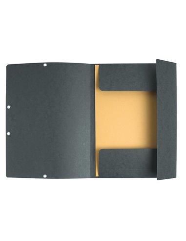 CARTELLA CON ELASTICO 24x32CM GRIGIO CARTONCINO LUSTRE' 425gr 55511E EXACOMPTA CARTELLE CON ELASTICO