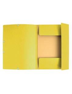 CARTELLA CON ELASTICO 24x32CM GIALLO LIMONE CARTONCINO LUSTRE' 425gr 55529E EXACOMPTA CARTELLE CON ELASTICO 2