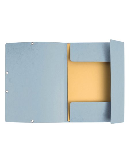 CARTELLA CON ELASTICO 24x32CM GRIGIO CHIARO CARTONCINO LUSTRE' 425gr 55531E EXACOMPTA CARTELLE CON ELASTICO