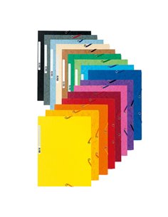 CARTELLA CON ELASTICO 24x32CM MIX 10 COLORI CARTONCINO LUSTRE' 425gr 55500E 2