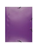 CARTELLA PPL CON ELASTICO 24x32CM VIOLA EXACOMPTA 55918E