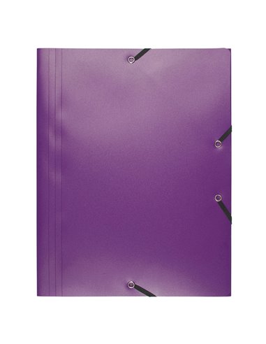 CARTELLA PPL CON ELASTICO 24x32CM VIOLA EXACOMPTA 55918E EXACOMPTA CARTELLINE IN PLASTICA CON ELASTICO
