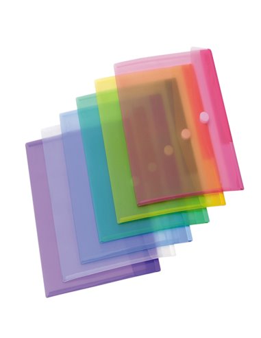 SET 12 BUSTE PPL CON VELCRO COLORI ASSORTITI Djois B510209 Djois BUSTE PER USI DIVERSI E DEDICATI
