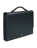 CLASSIFICATORE A 13 TASCHE 33x26cm IN PPL NERO EXACASE 55934E