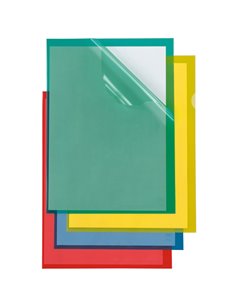 25 CARTELLINE A L 21X29,7 VERDE POLI 150 COLOR PPL B.A. SEI 66232205 SEI ROTA CARTELLINE APERTE SU DUE LATI