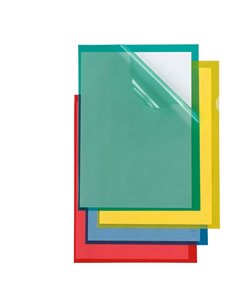25 CARTELLINE A L 21X29,7 BLU POLI 150 COLOR PPL B.A. SEI 66232207