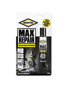 ADESIVO UNIVERSALE 20GR BOSTIK MAX REPAIR TRASPARENTE 64379