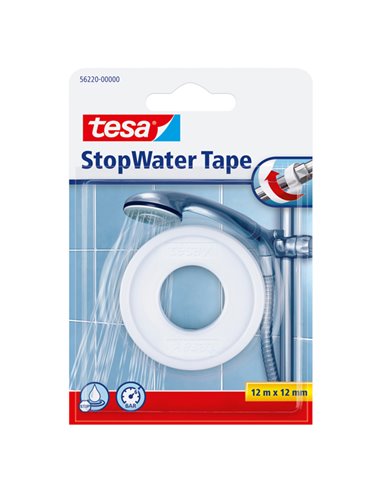 NASTRO PER RIPARAZIONI IN TEFLON 12mmx12mt BIANCO StopWater TESA 56220-00000-02
