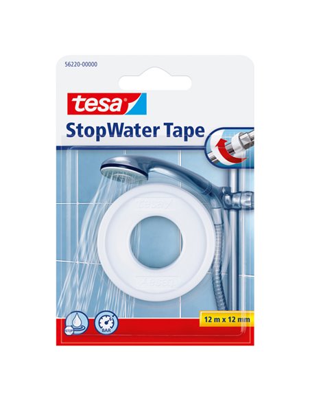 NASTRO PER RIPARAZIONI IN TEFLON 12mmx12mt BIANCO StopWater TESA 56220-00000-02