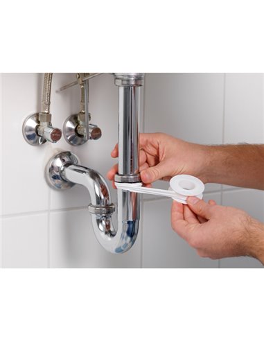 NASTRO PER RIPARAZIONI IN TEFLON 12mmx12mt BIANCO StopWater TESA 56220-00000-02