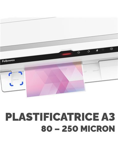 Plastificatrice Venus A3 Fellowes 5746701 FELLOWES PLASTIFICATRICI A CALDO