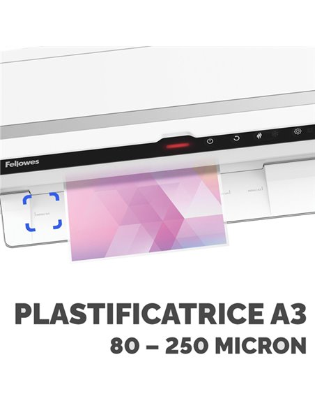 Plastificatrice Venus A3 Fellowes 5746701 FELLOWES PLASTIFICATRICI A CALDO