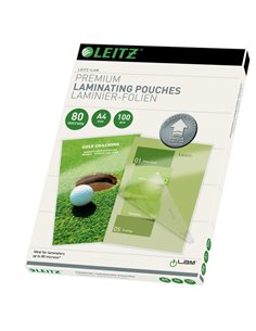 100 POUCHES iLAM A4-216x303mm 80micron LEITZ 74780000