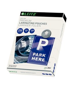 100 POUCHES iLAM A4-216x303mm 250micron LEITZ 74840000 LEITZ POUCHES PER PLASTIFICARE