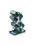 PORTATIMBRI FISHBONE 6+6posti NERO Turikan 7200