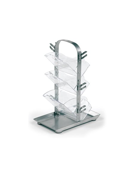 PORTATIMBRI FISHBONE 6+6posti SILVER Turikan 7200S TURIKAN PORTATIMBRI