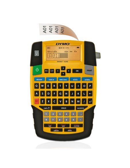 ETICHETTATRICE INDUSTRIALE RHINO 4200 DYMO S0955990 DYMO ETICHETTATRICI ELETTRONICHE E MANUALI