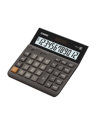 CALCOLATRICE DA TAVOLO DH-12BK 12cifre CASIO DH-12-BK-S-EP CASIO DA TAVOLO