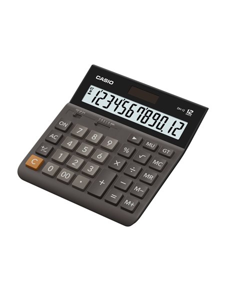 CALCOLATRICE DA TAVOLO DH-12BK 12cifre CASIO DH-12-BK-S-EP CASIO DA TAVOLO