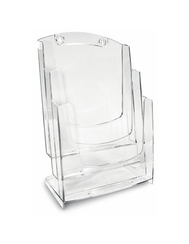 PORTADEPLIANT 3 TASCHE A4 - 23,7x35,7x18,2cm Arda 70A43 ARDA PORTADEPLIANT DA TAVOLO