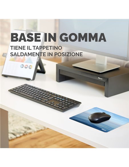 MOUSEPAD OCEANO ecologici Earth Series™ Fellowes 5903901 FELLOWES MOUSEPAD E POGGIAPOLSI