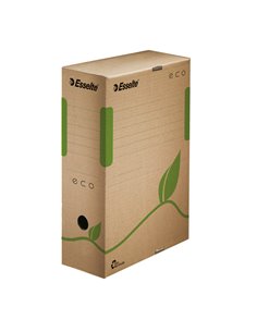 Scatola archivio ECOBOX dorso 100mm 327x233mm ESSELTE 623917 ESSELTE SCATOLE ARCHIVIO IN CARTONE