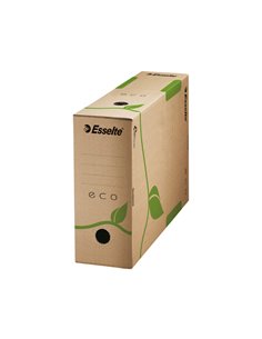 Scatola archivio ECOBOX dorso 100mm 327x233mm ESSELTE 623917 ESSELTE SCATOLE ARCHIVIO IN CARTONE 2